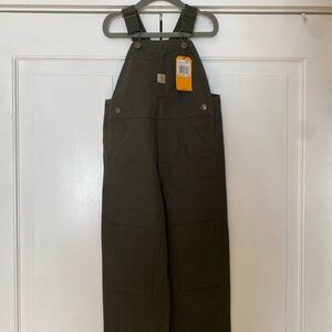Carhartt Kids Dark Green Overalls